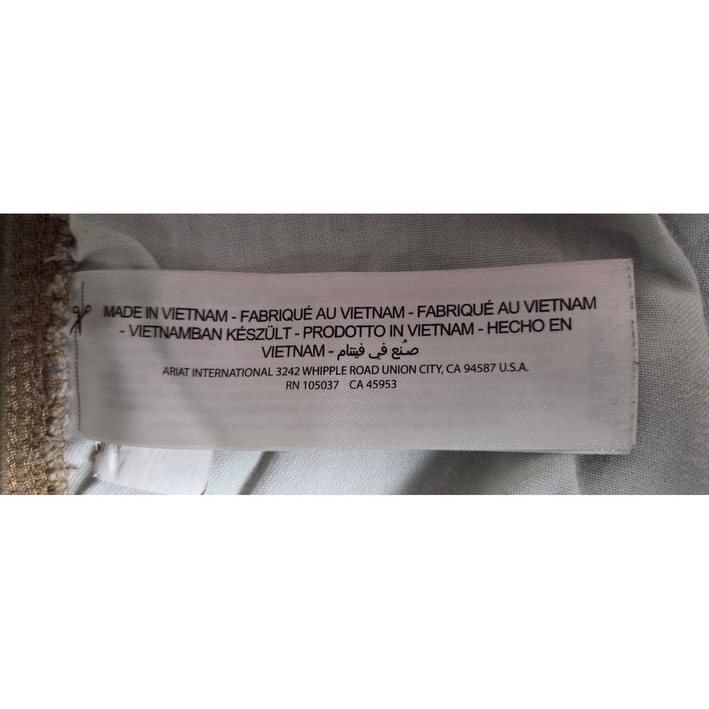 ARIAT REBAR M7 Slim Straight Leg Men Tan Work Pants Size 34x30 - Picture 5 of 12